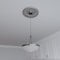 Ekena Millwork Berkshire PVC Ceiling Medallion (Canopies up to 7"), 16"OD x 3 1/2"ID x 1"P, Bright Coat Aluminum CMP16BEBAL - alternate 9